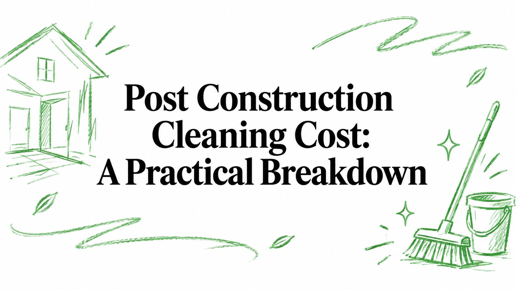 Post Construction Cleaning Cost: A Practical Breakdown