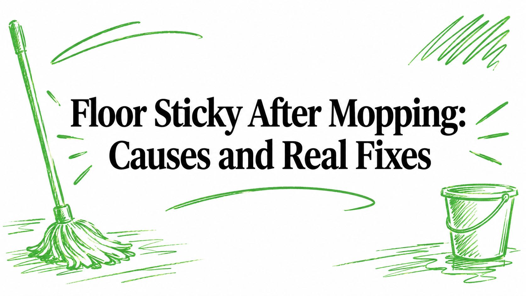 Floor Sticky After Mopping: Causes and Real Fixes