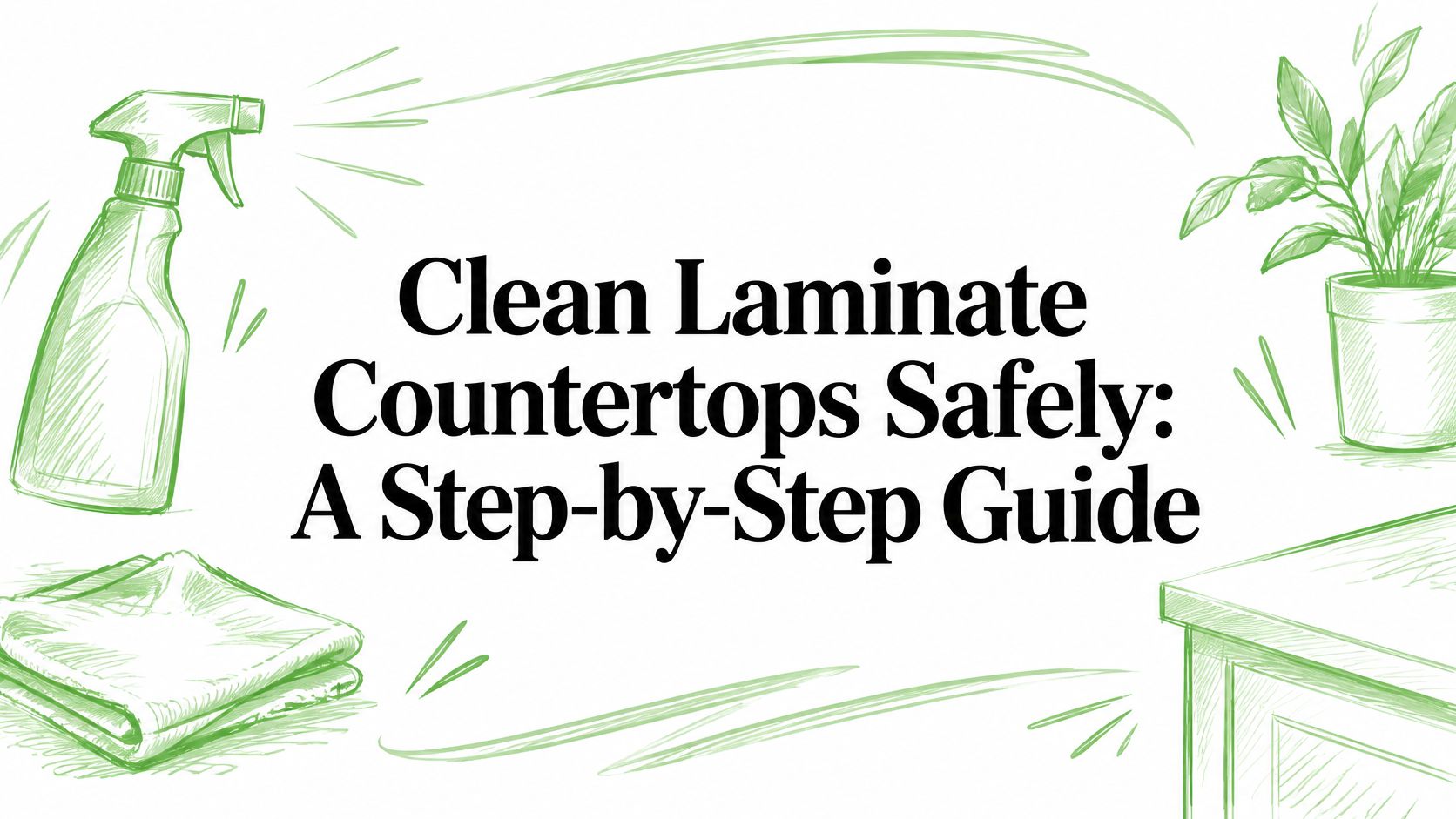 Clean Laminate Countertops Safely: A Step-by-Step Guide