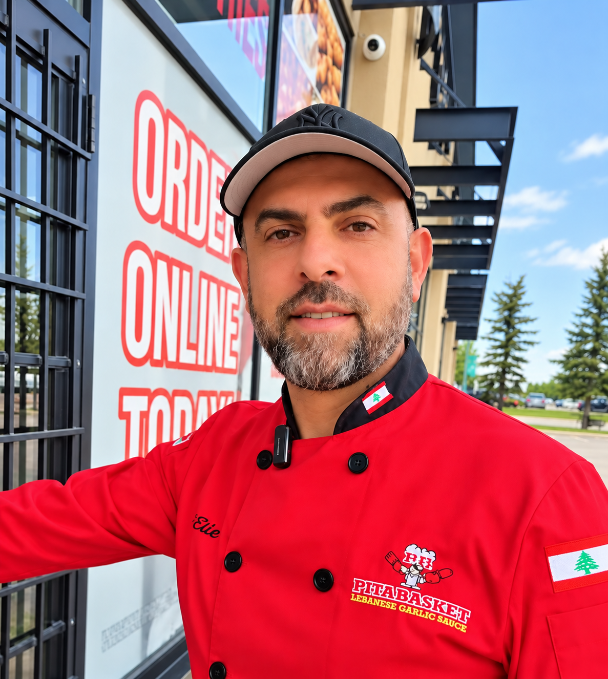Bilal Saghir, owner of Pita Basket Sunridge