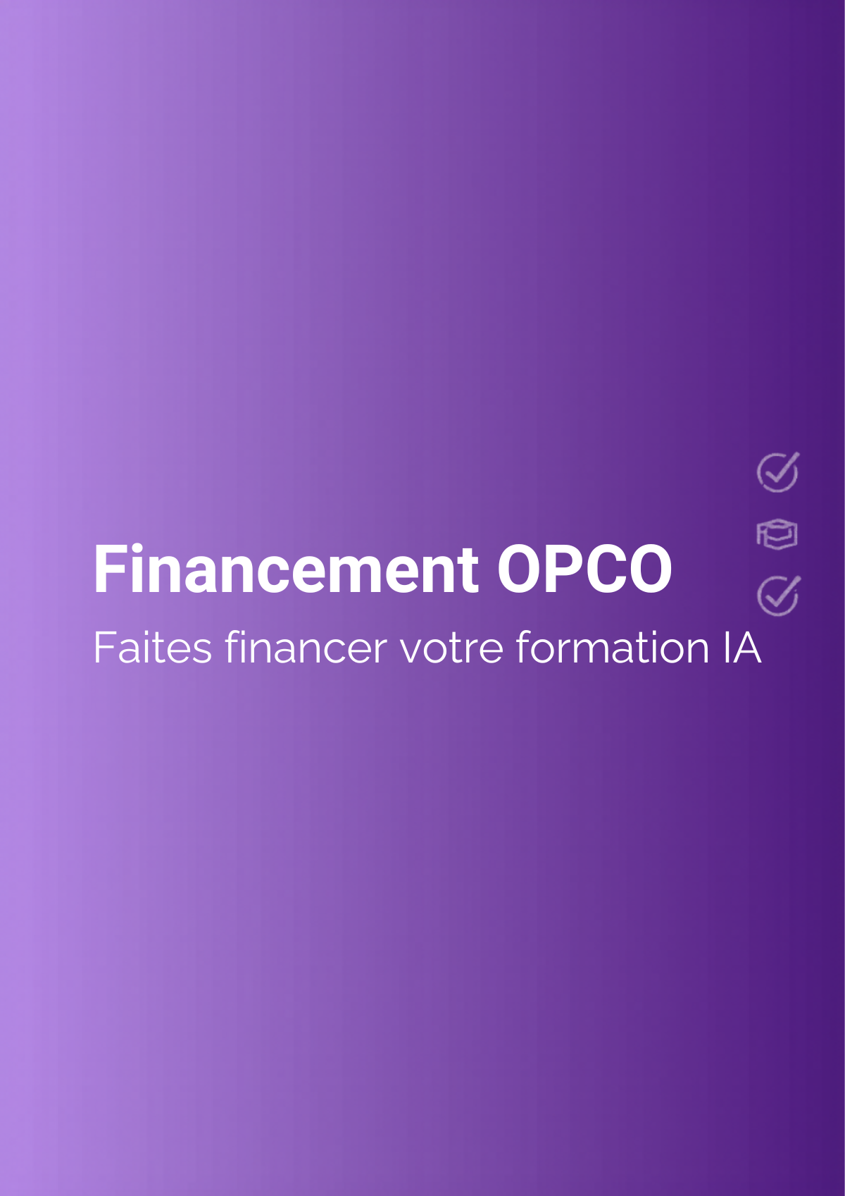 Financement OPCO formation IA - IAvenir
