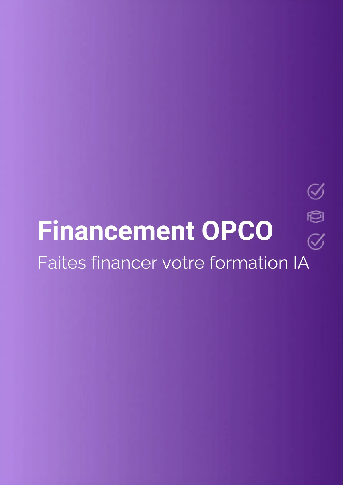 Financement OPCO de la formation IA