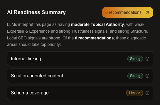 local search reporting tool