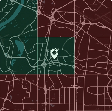 Modfyr ModMap for competitive website seo geo-grid rank reporting.