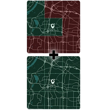 Modfyr ModMap for competitive website and maps seo geo-grid rank reporting.