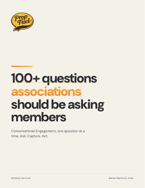 100+ Questions to Ask Your Members