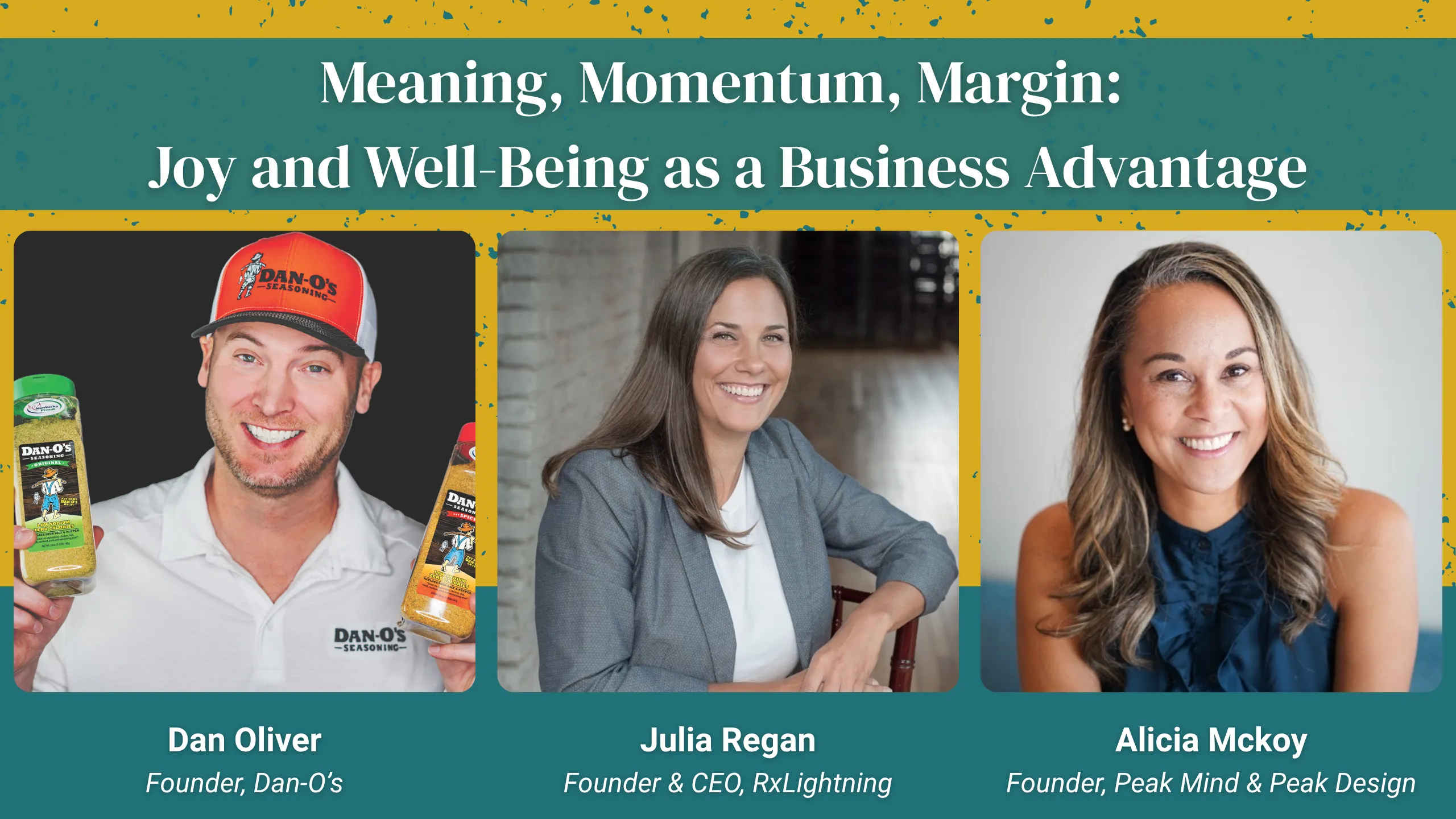 Meaning, Momentum, Margin featured panel