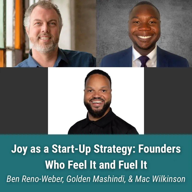 Joy as a Start-Up Strategy
