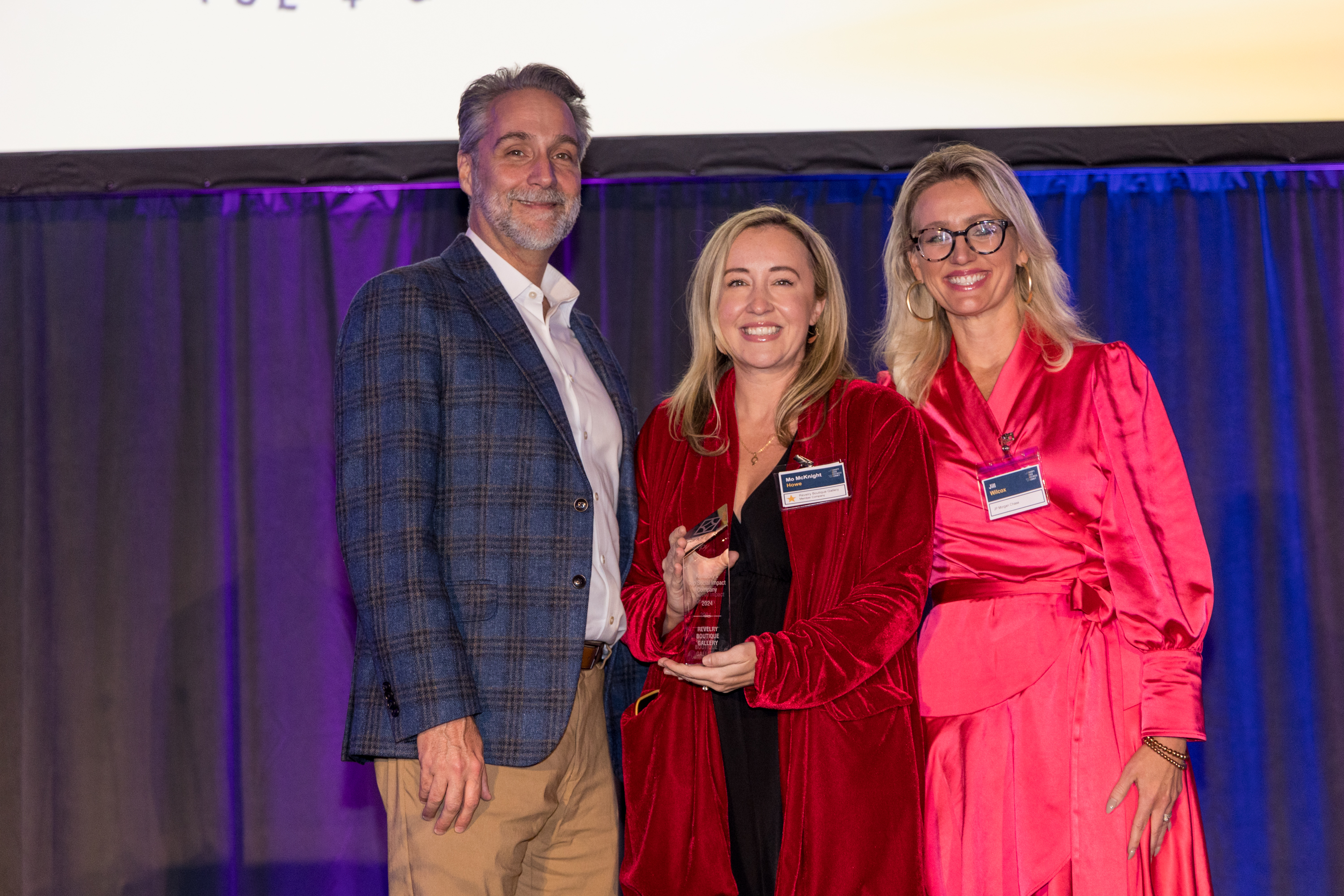 KFI Studios accepting the Environmental Impact award