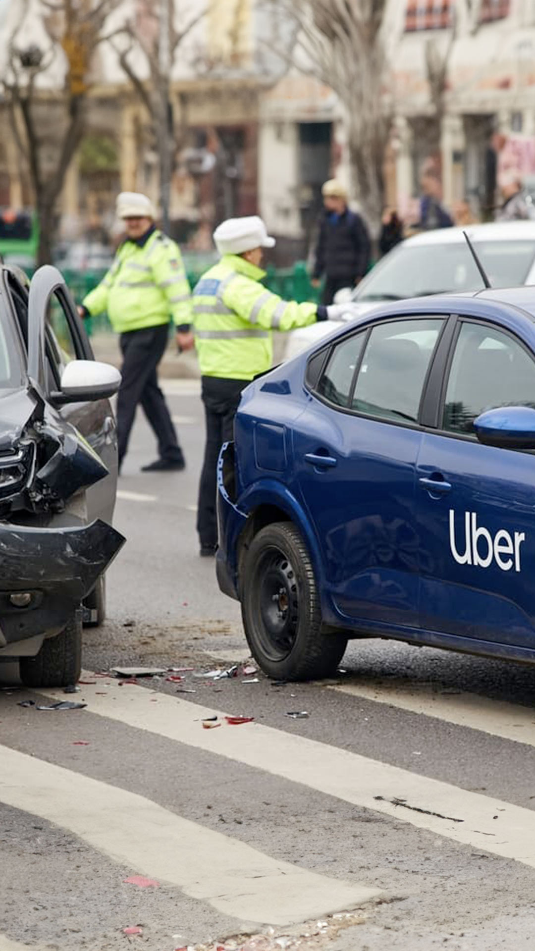 Accidente de auto con Uber, Lyft o DoorDash