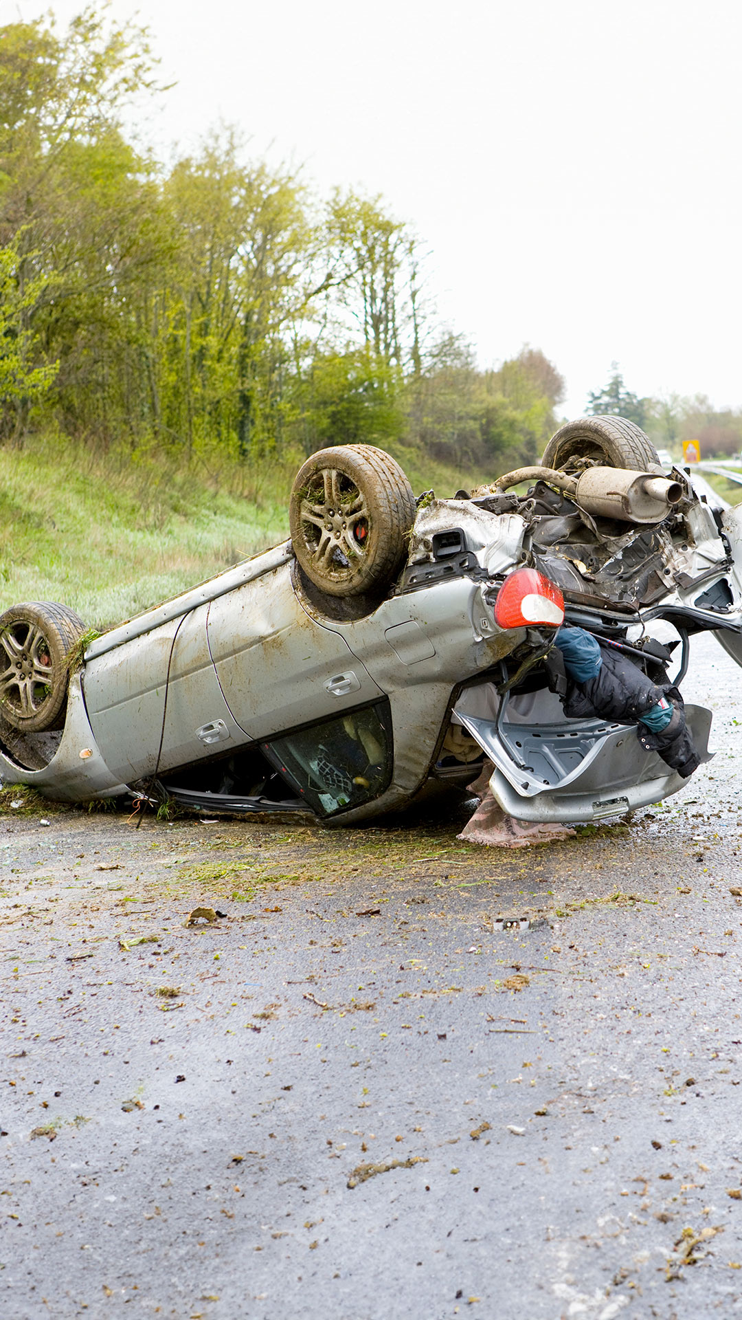 Vuelco de vehículo (rollover)