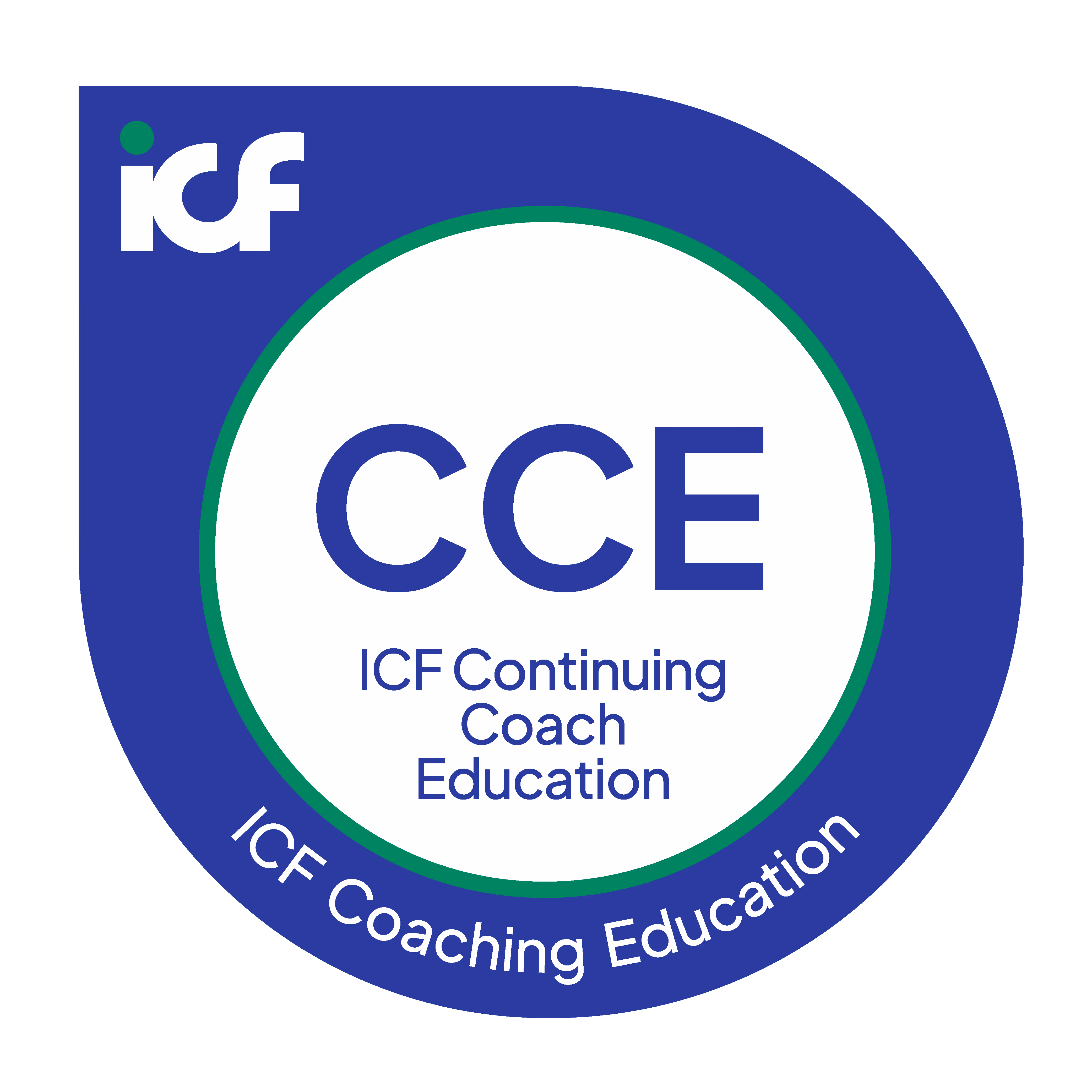 ICF Continuing Coach Education accreditation logo