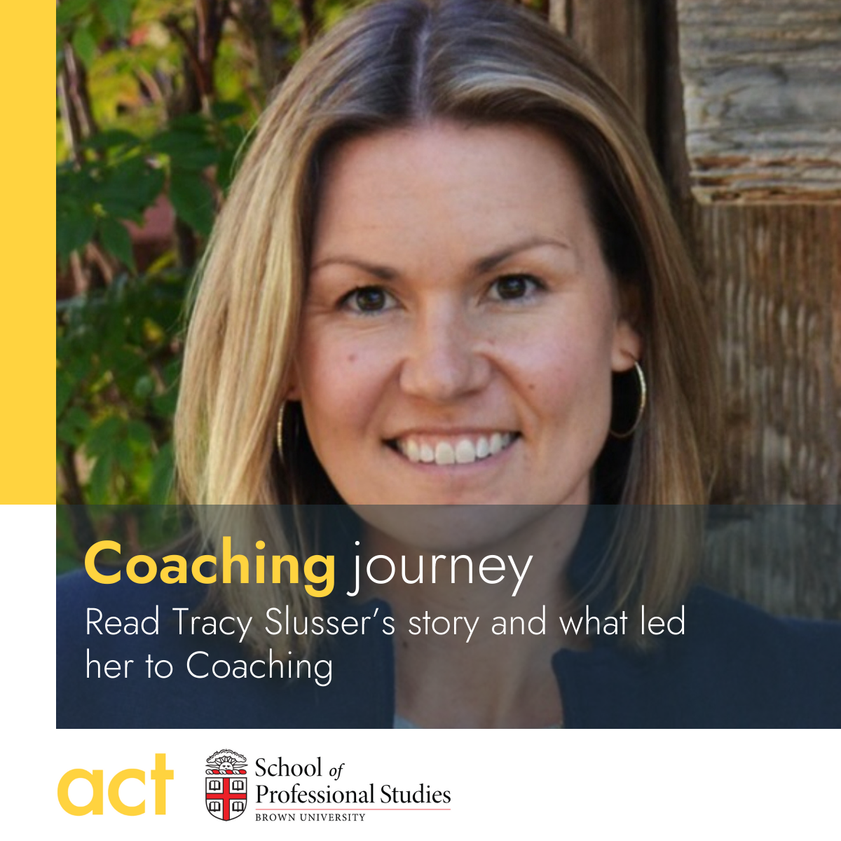 My Coaching Journey with Tracy Slusser