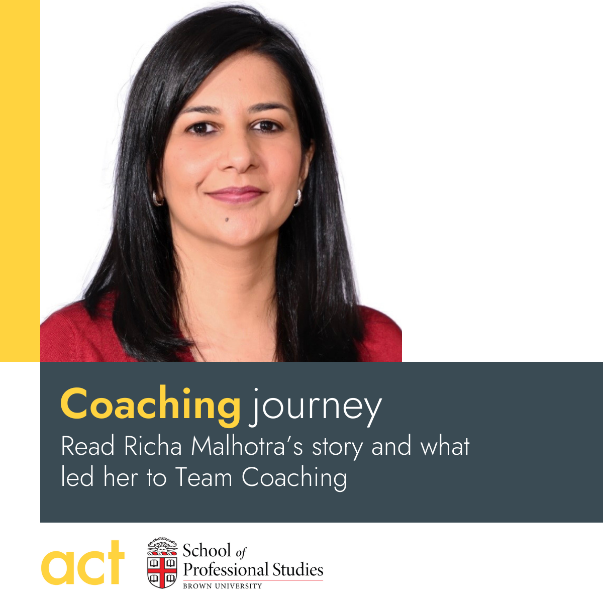 My Team Coaching Journey with Richa Malhotra