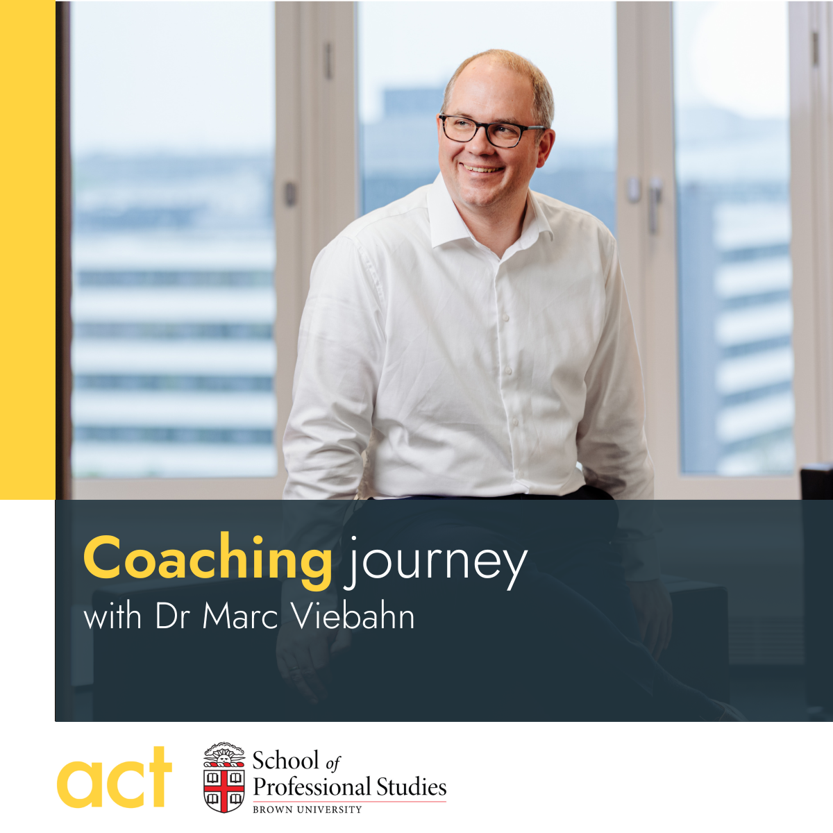 My Coaching Journey with Dr. Marc Viebahn