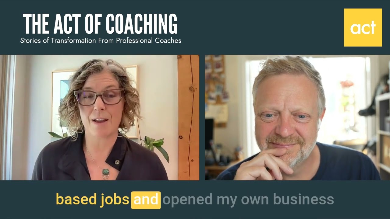 Sarah Carlan on Coaching Leaders Through Real Change - The Act of Coaching Podcast episode artwork