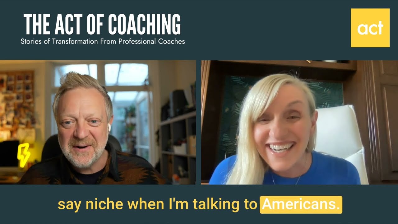 Jessica Harrison on the Move From Lawyer to Coach - The Act of Coaching Podcast episode artwork