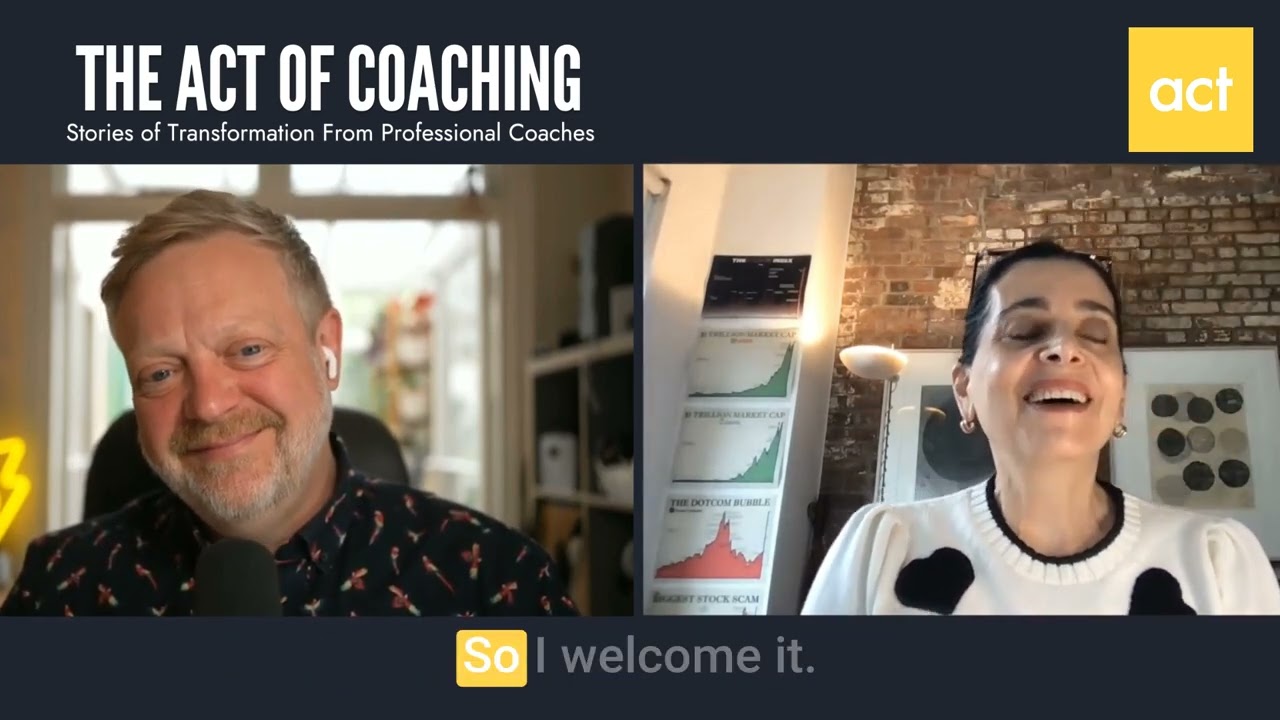 From Wall Street to Coaching: Kat Sosnick's Journey to Empower High Performers - The Act of Coaching Podcast episode artwork