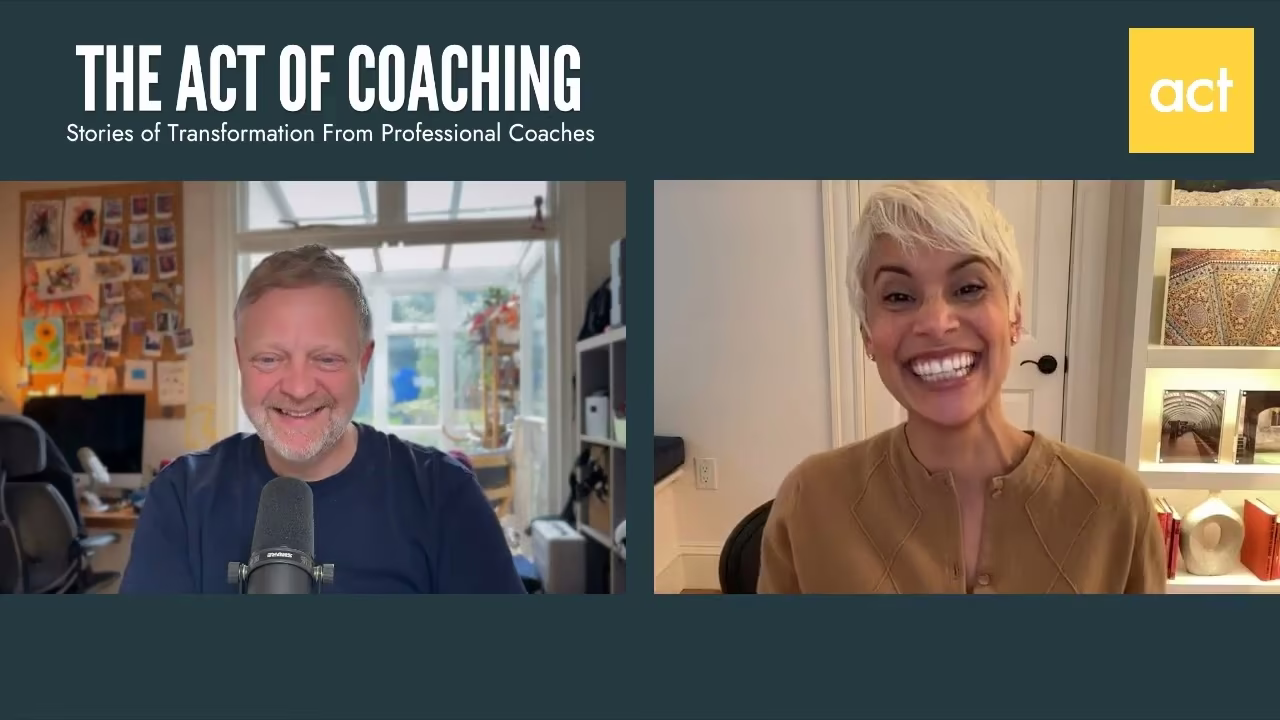 Camille Henderson Davis on Coaching Unconventional Leaders - The Act of Coaching Podcast episode artwork