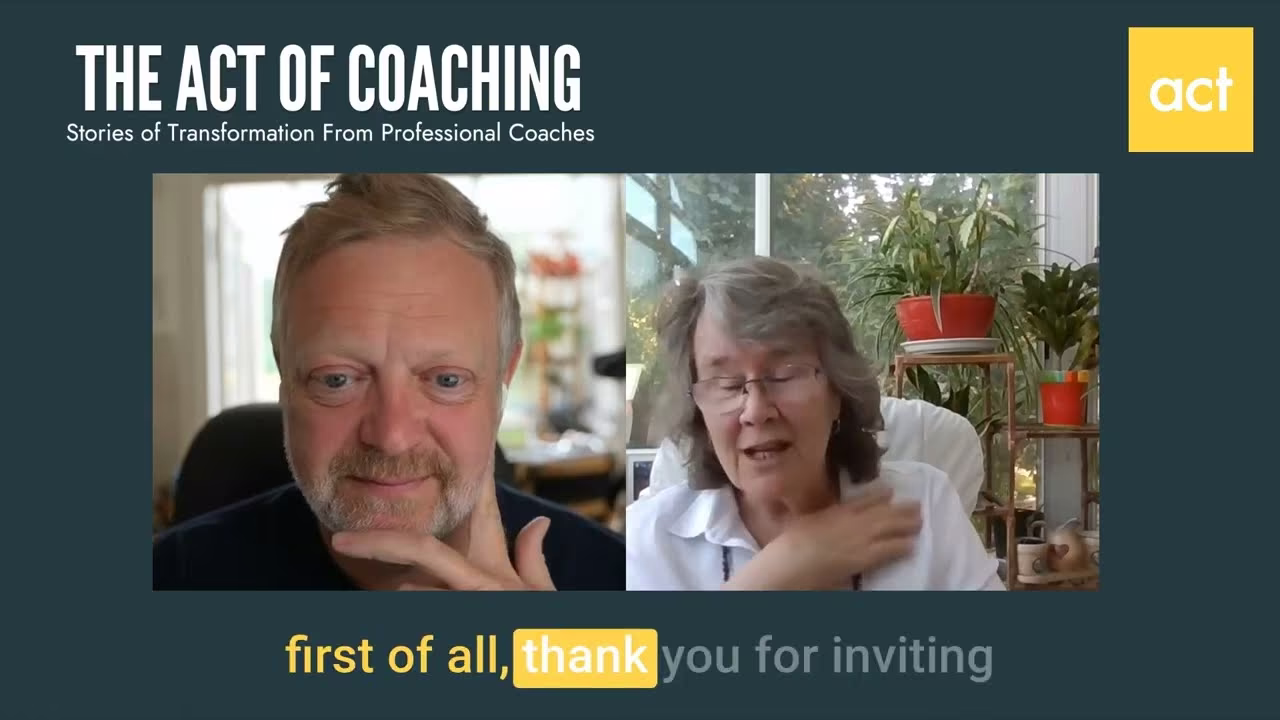 Maureen Rudell on Coaching for Lasting Behaviour Change - The Act of Coaching Podcast episode artwork