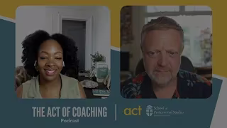 The Act of Coaching podcast episode with Jyllian Clarke, video call still