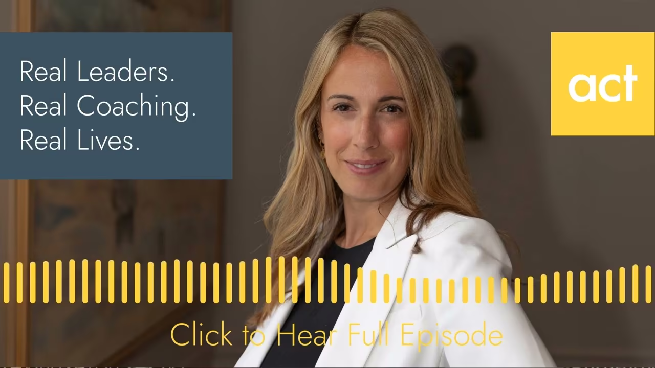 Navigating Imposter Syndrome: A Leader's Journey - Real Leaders, Real Coaching, Real Lives podcast episode artwork