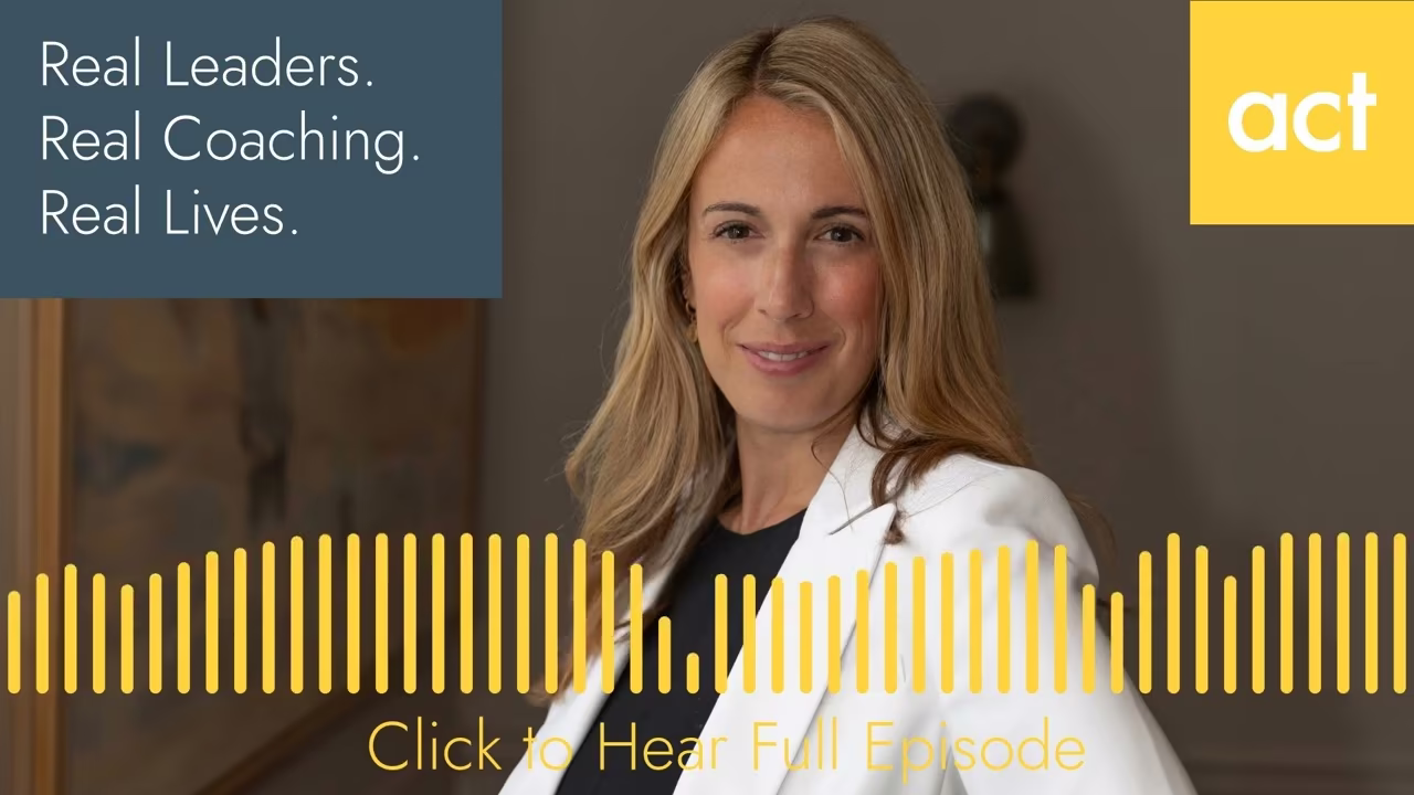 Navigating Good Enough: Balancing Perfectionism and Integrity - Real Leaders, Real Coaching, Real Lives podcast episode artwork