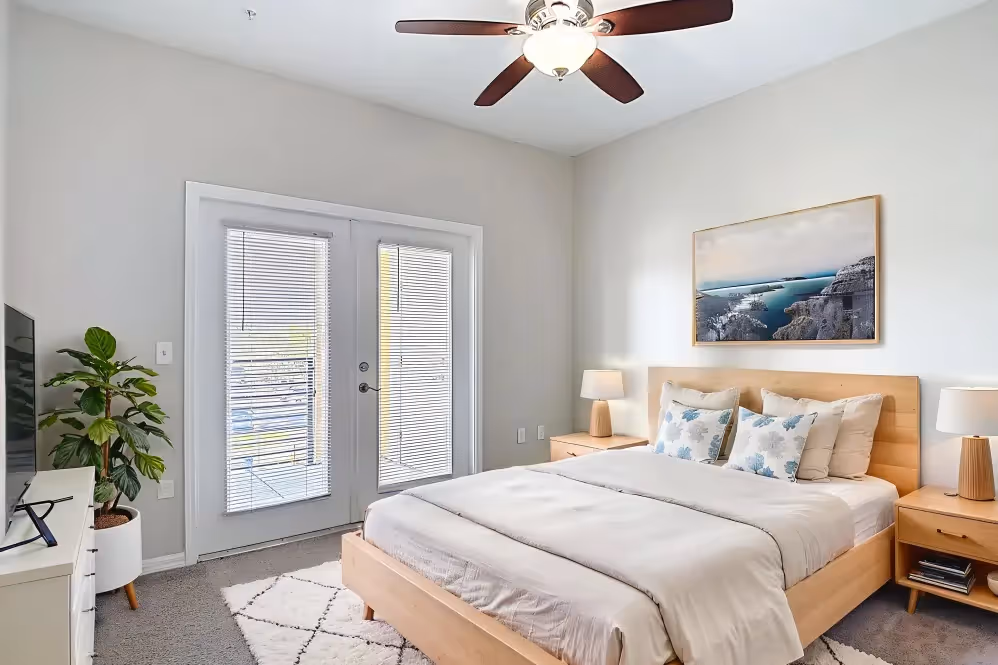 Bedroom with bed