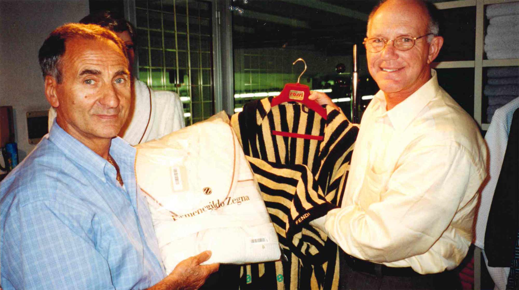 Alan Duck and Jim Dahlgren in the early days of D2 Industries which was to become Dahlgren Duck & Associates