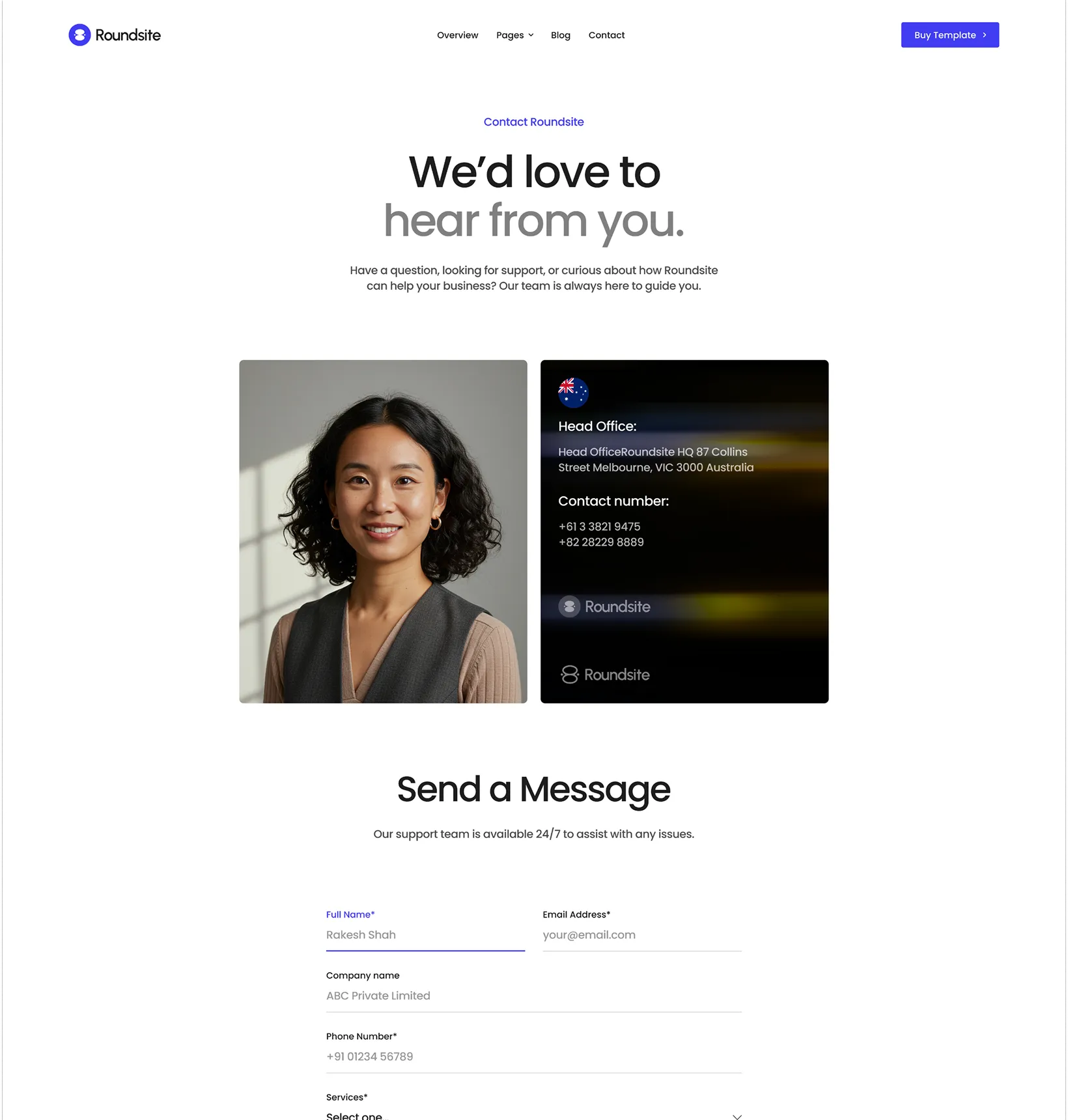 Template Page Image