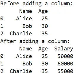 Modify DataFrame