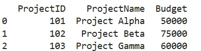 Reading Excel