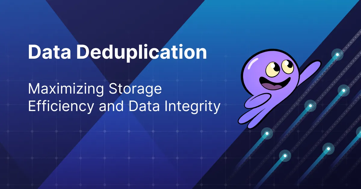 Data Deduplication: Maximizing Storage Efficiency and Data Integrity
