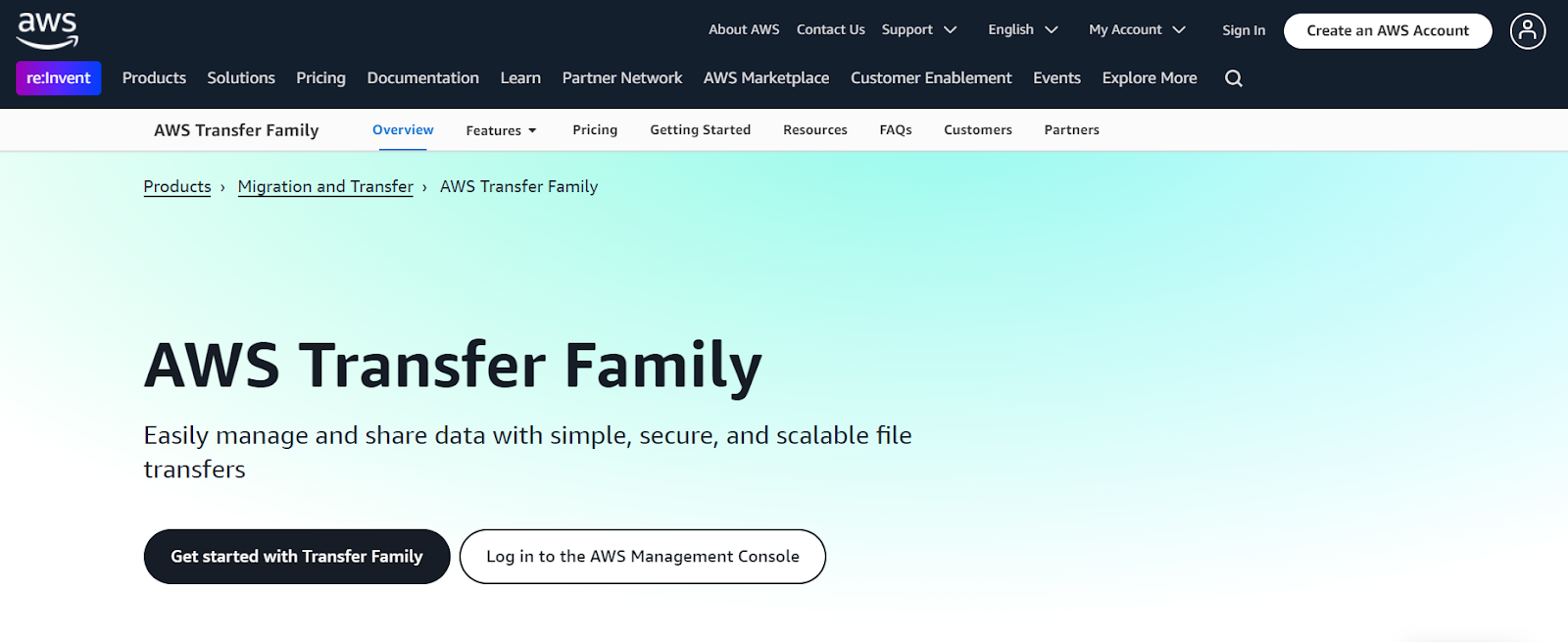 AWS Transfer Family