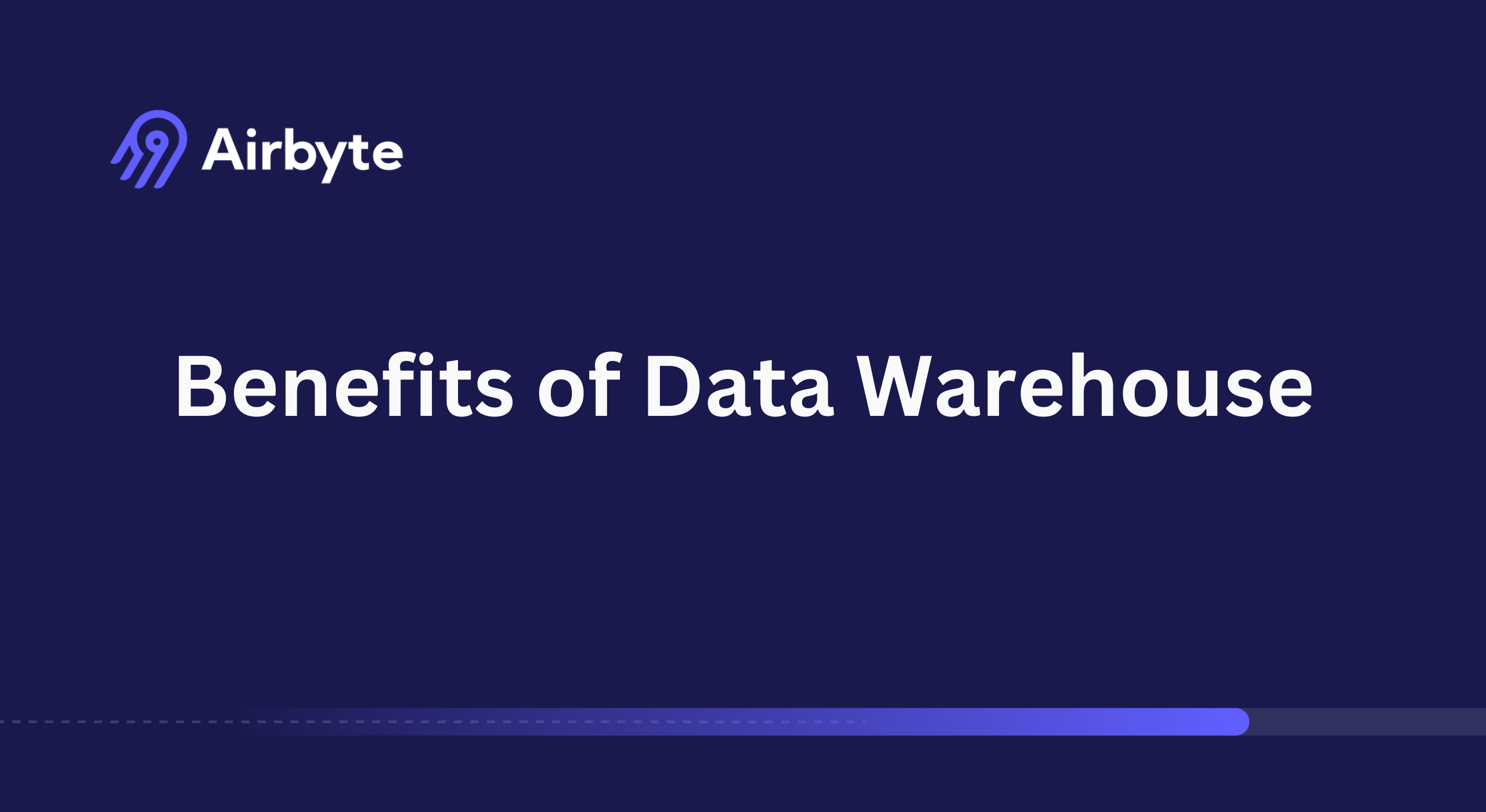 7 Benefits of Data Warehouse