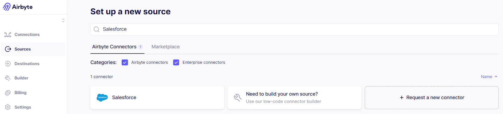 Airbyte Source Configuration
