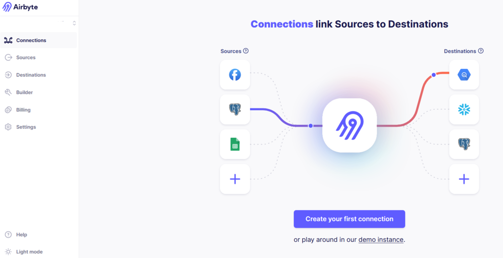 Image 2: Airbyte Interface