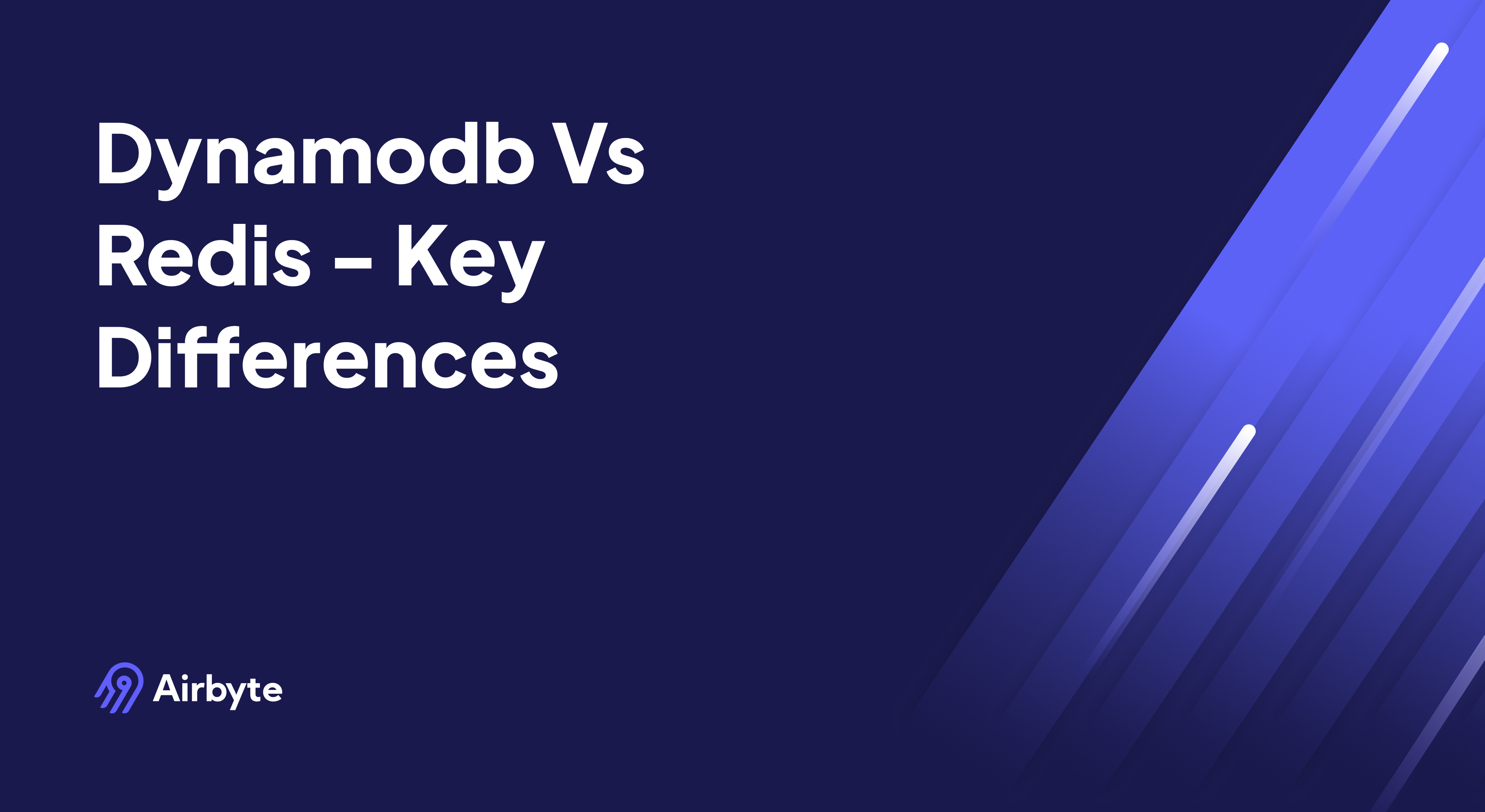 DynamoDB vs Redis - Key Differences