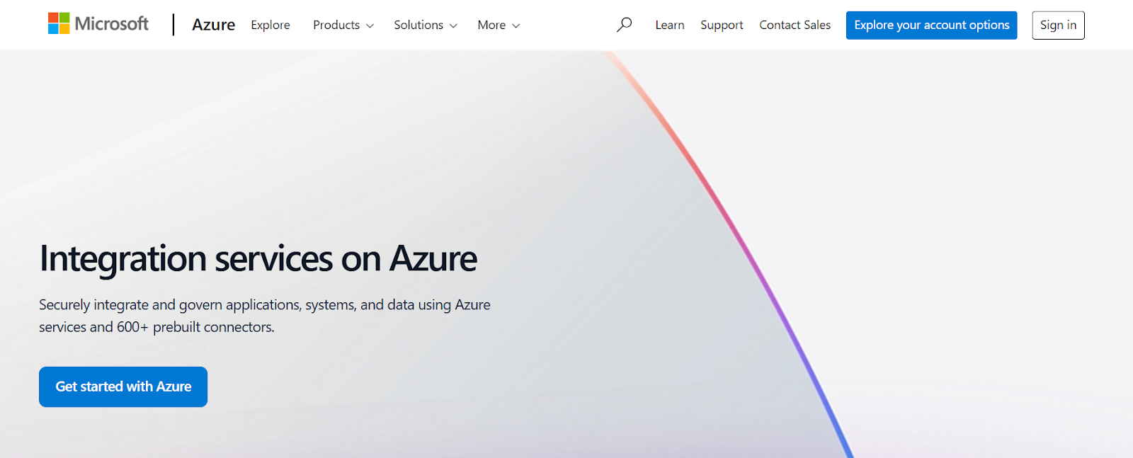 Image 5: Azure Integration Services logo and dashboard interface