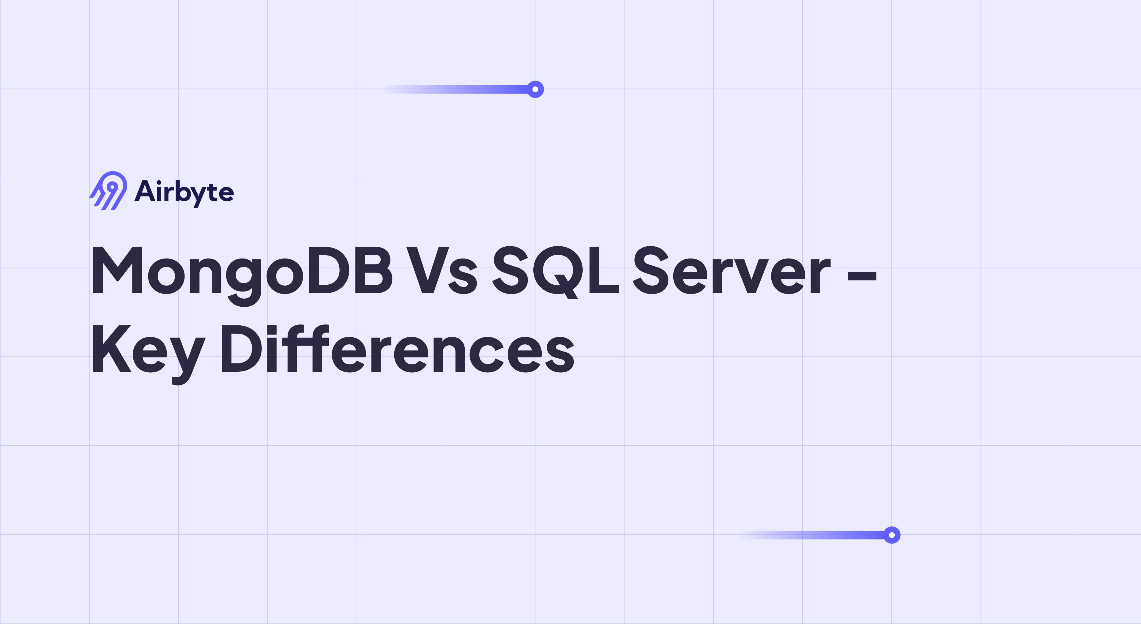 MongoDB Vs SQL Server - Key Differences