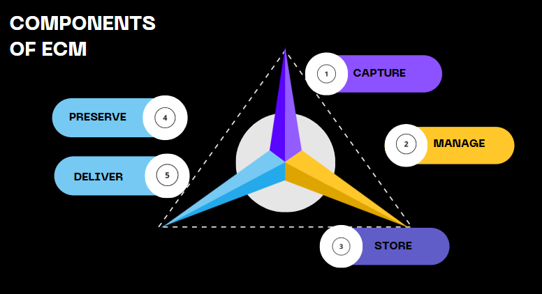 Image 4: Components of Enterprise Content Management