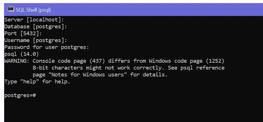 Image 8: psql