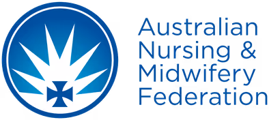 Australian Nursing and Midwifery Federation logo — national nursing body