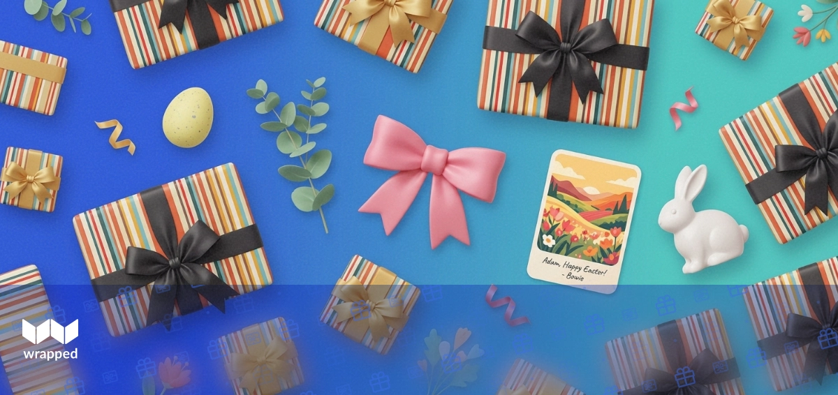 Easter gifting trends illustration