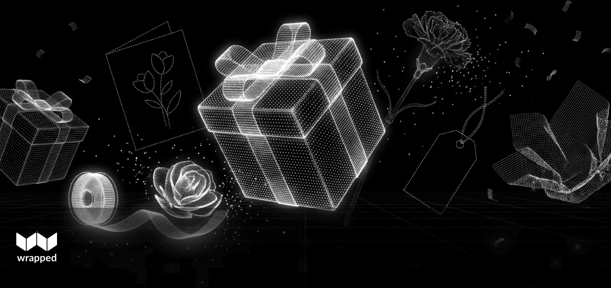 A colorful bouquet of spring flowers wrapped in craft paper, ready to be gifted for Mother's Day