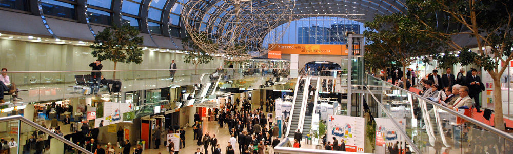 Photo: trade fair foyer