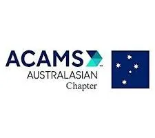 Logo of ACAMS Australasian Chapter with a stylized blue and green arrow and a blue square containing the Southern Cross constellation.