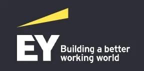 EY logo with tagline 'Building a better working world'.