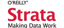 O'Reilly Strata logo with the words 'Strata Making Data Work' in red and black text.