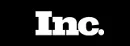 Inc. company logo with bold white text on a black background.